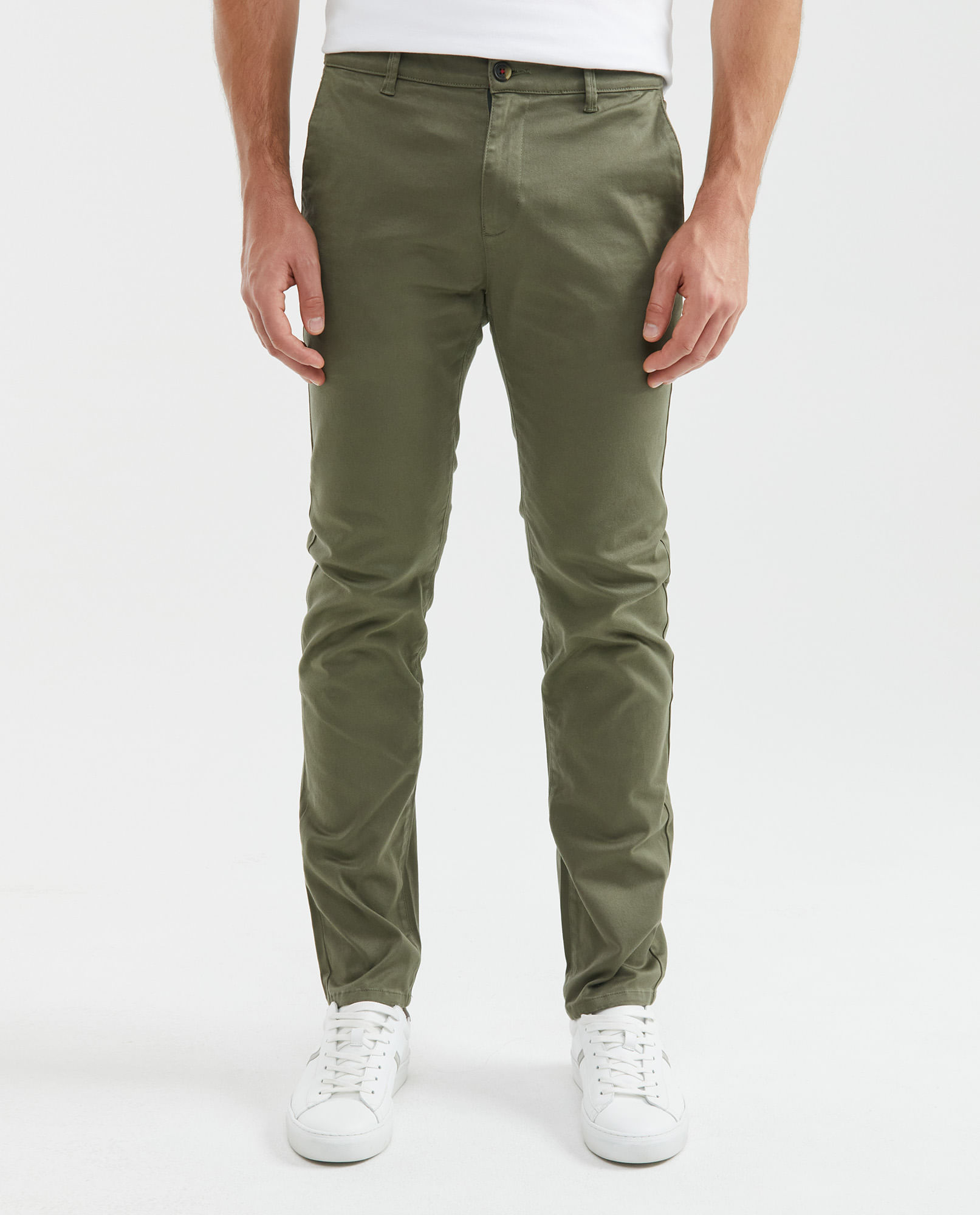 Pantalón de Hombre, Regular Fit Bota Recta - Básico Casual