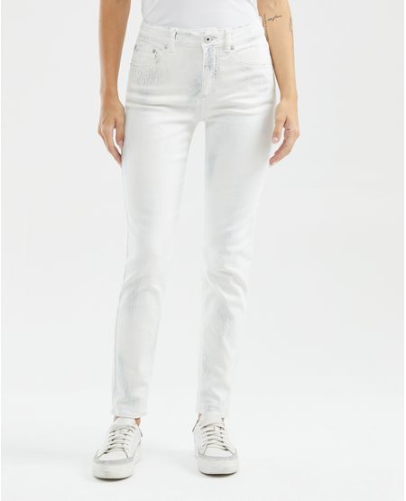 Jean de Mujer High Rise, Cosmo, Bota Skinny - Crudo