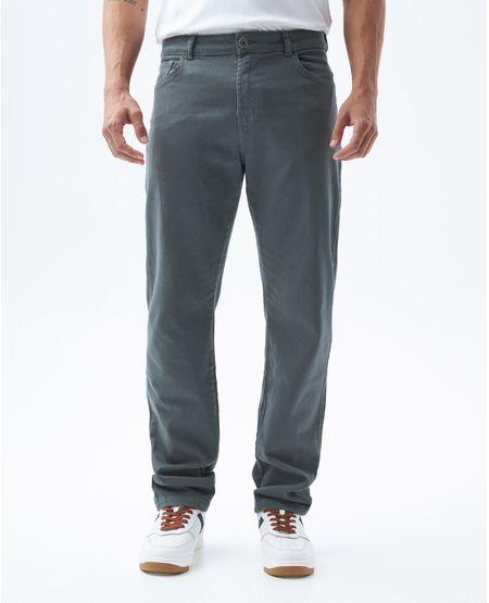 Pantalón de Hombre, Regular Fit Bota Recta - Diseño 5 Bolsillos Tradicional