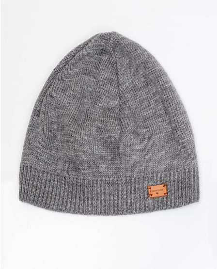 Gorro Tejido con Fajón Acanalado - Tejido Punto Roma