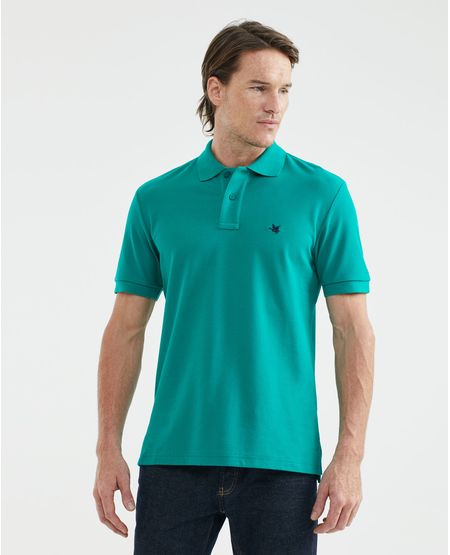Camiseta de Hombre Tipo Polo, Classic Fit Manga Corta - Piqué 100% Algodón