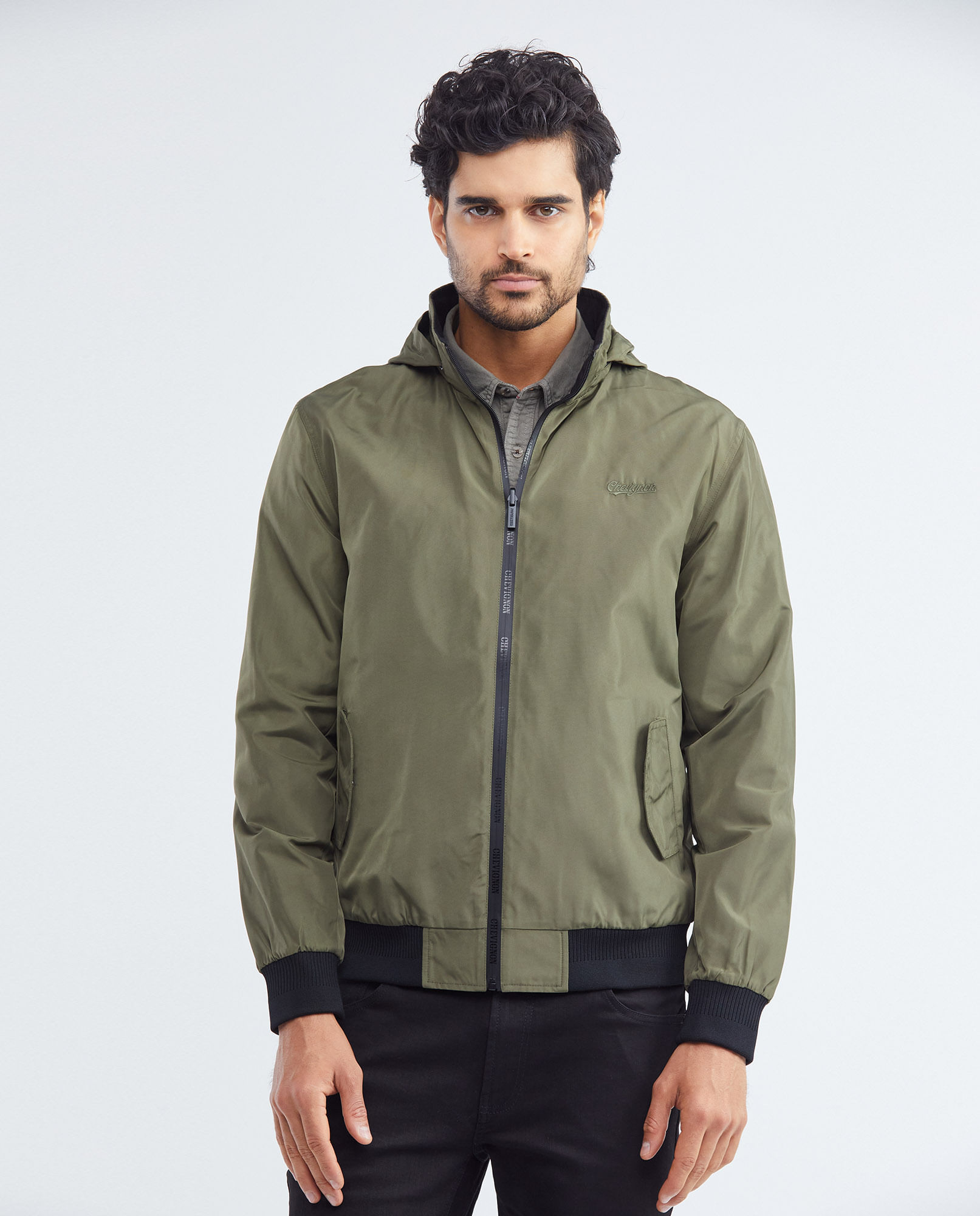 Chaqueta de Hombre, Tipo Rompevientos - Doble Faz