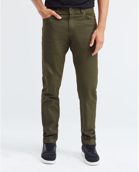 Pantalón de Hombre, Regular Fit Bota Recta - Denim Colors 5 Bolsillos