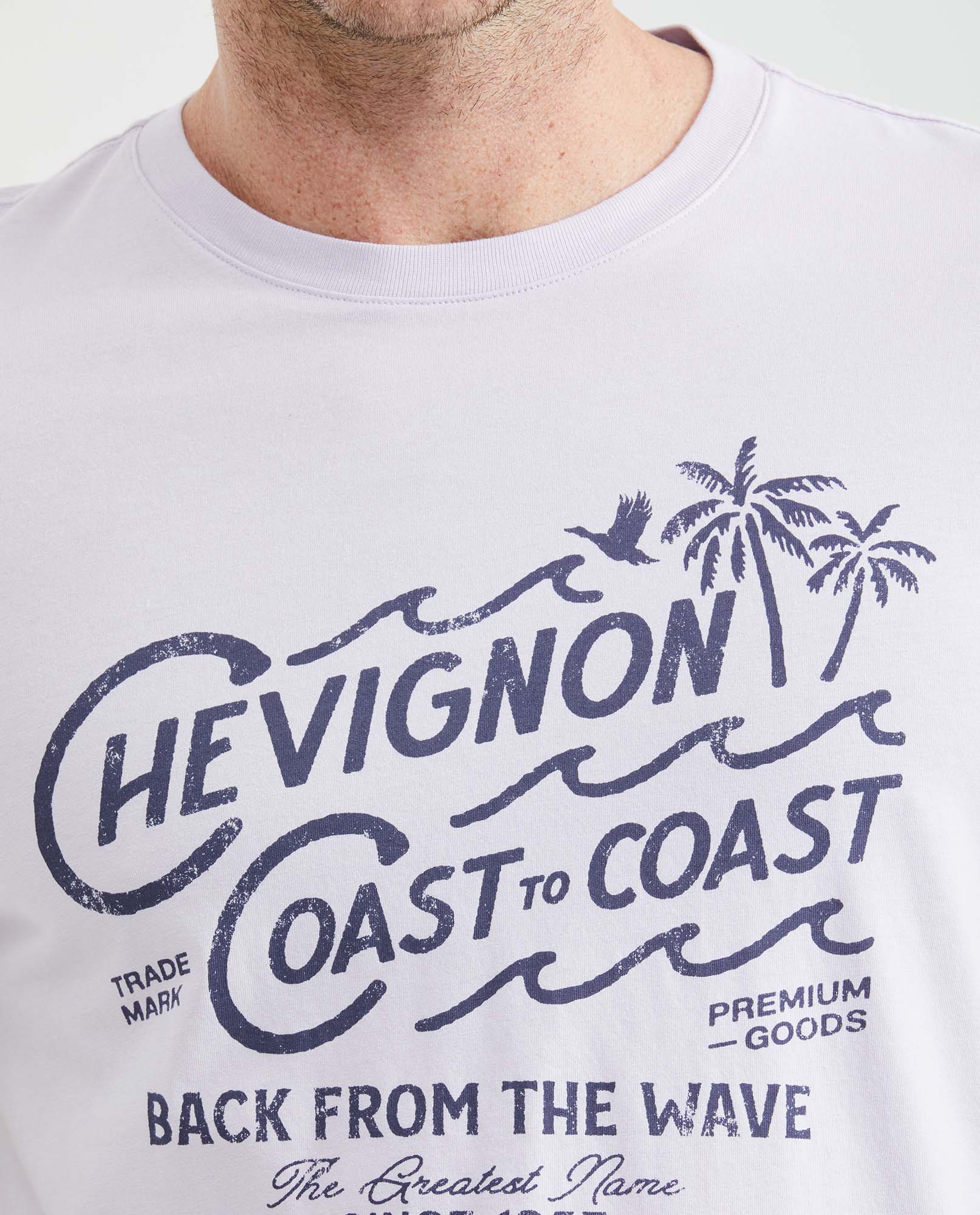 Camiseta Gráfica de Hombre, Slim Fit Cuello Redondo - Estampación Textil