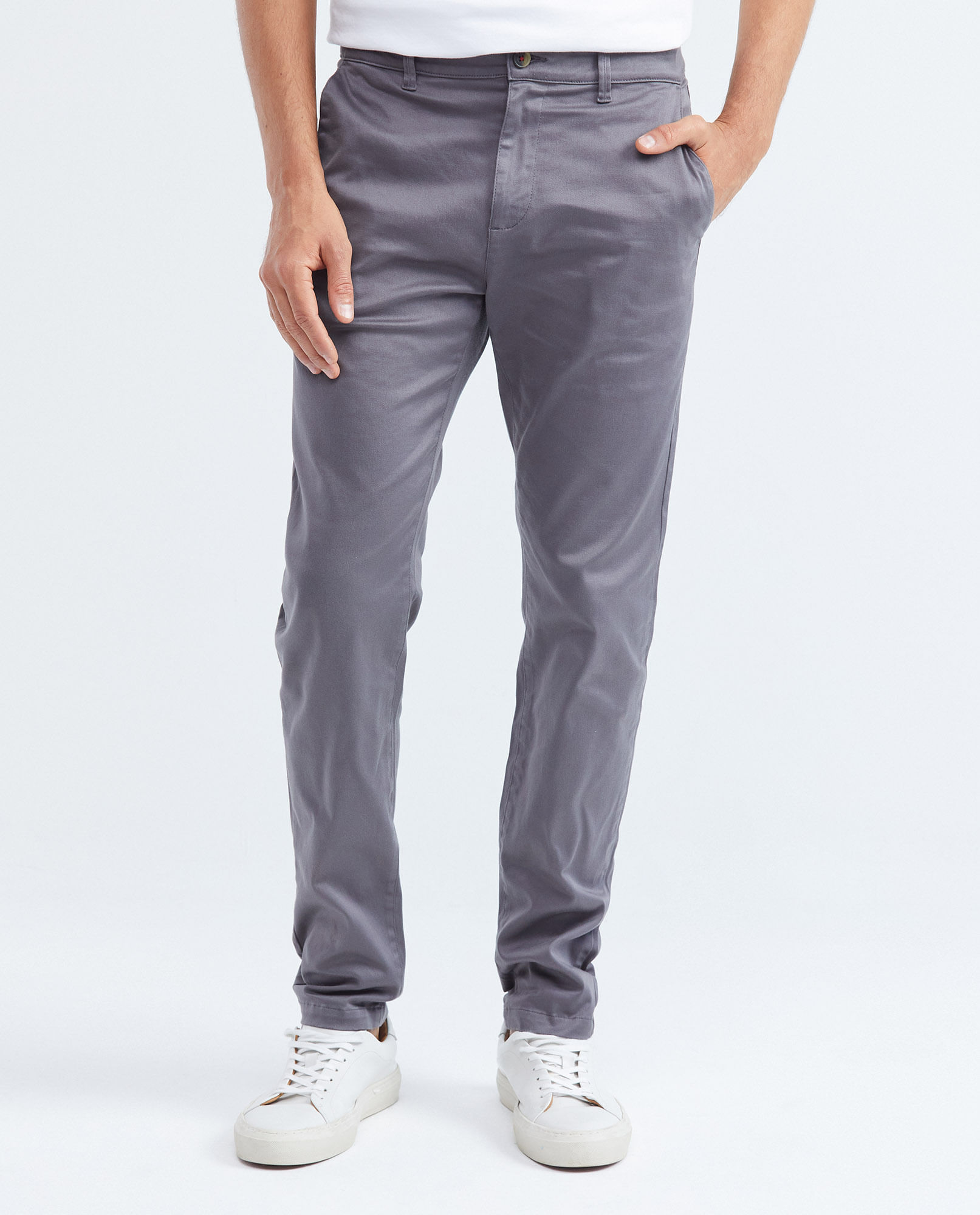 Pantalón de Hombre, Regular Fit Bota Recta - Básico Casual