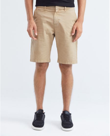 Bermuda de Hombre, Regular Fit - Bolsillos de Ribete