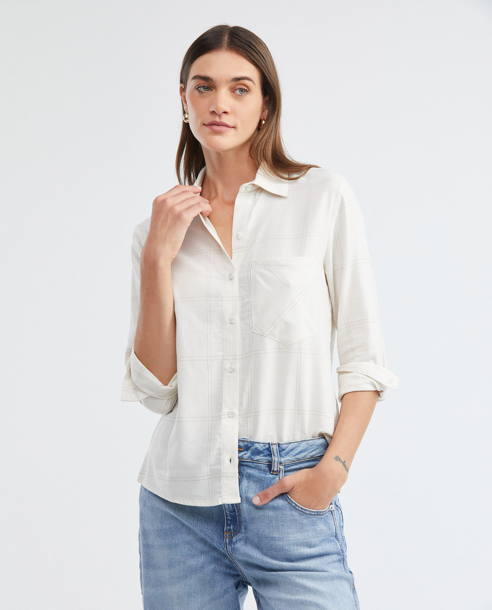 Camisas de cuadros para mujer online