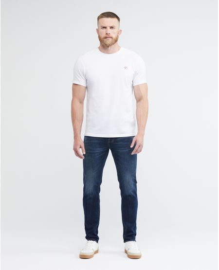 Jean de Hombre Super Slim Fit, Rider, Bota Super Slim - Azul Oscuro Vintage