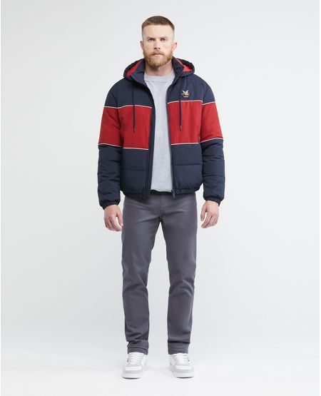 Pantalón de Hombre, Regular Fit Bota Slim - Detalles en Bolsillos y Relojera