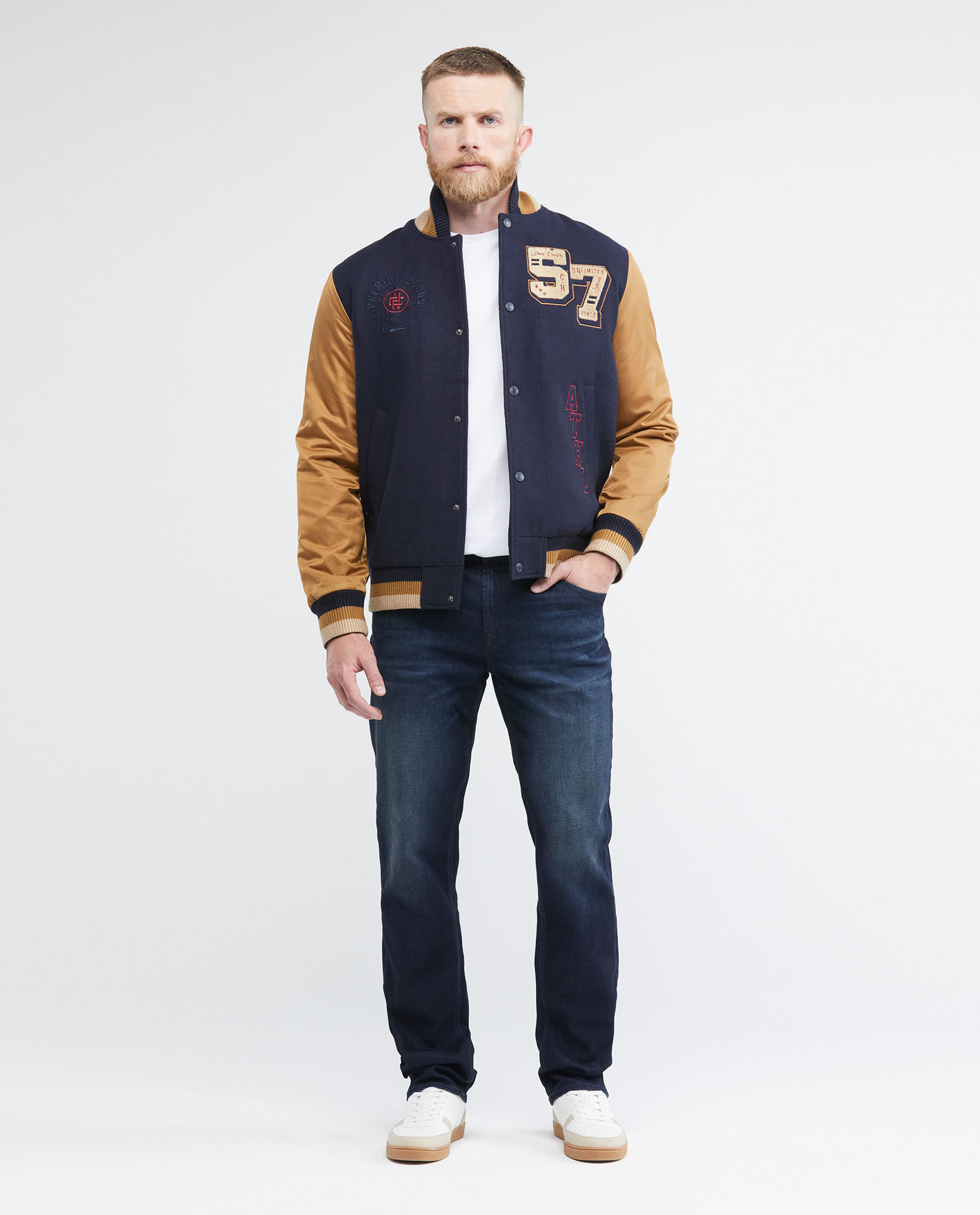 Jean de Hombre Straight Fit, Morrison, Boot Cut - Azul Ultra Oscuro