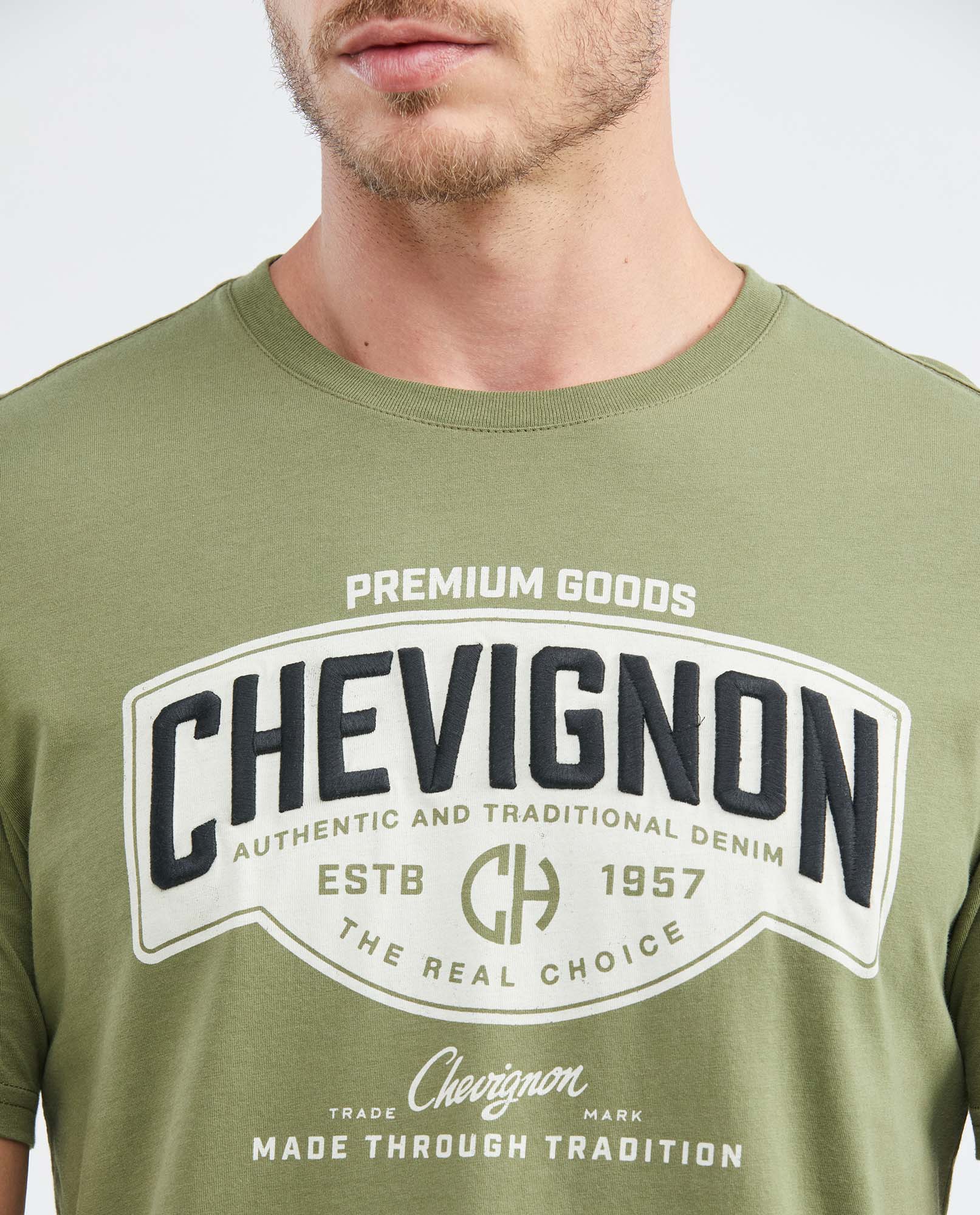 Camiseta Gráfica de Hombre, Slim Fit Cuello Redondo - Diseño Estampación Textil
