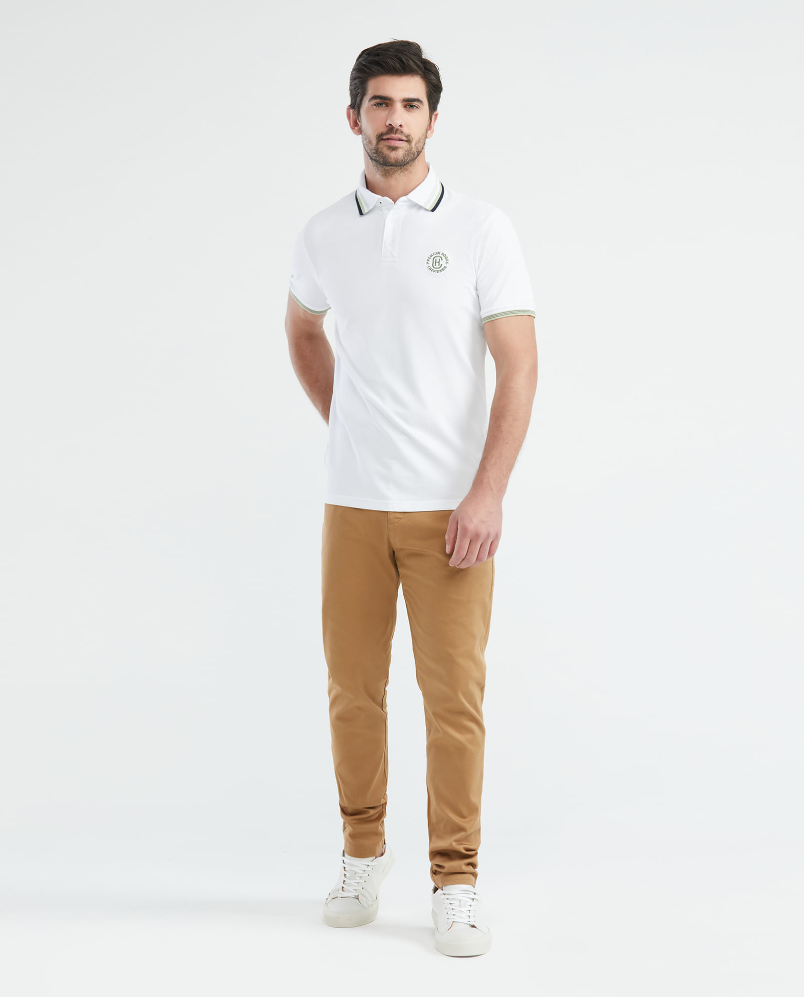Pantalón de Hombre, Regular Fit Bota Recta - Básico Casual