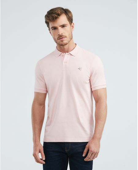 Camiseta de Hombre Tipo Polo, Slim Fit Manga Corta - Piqué 100% Algodón