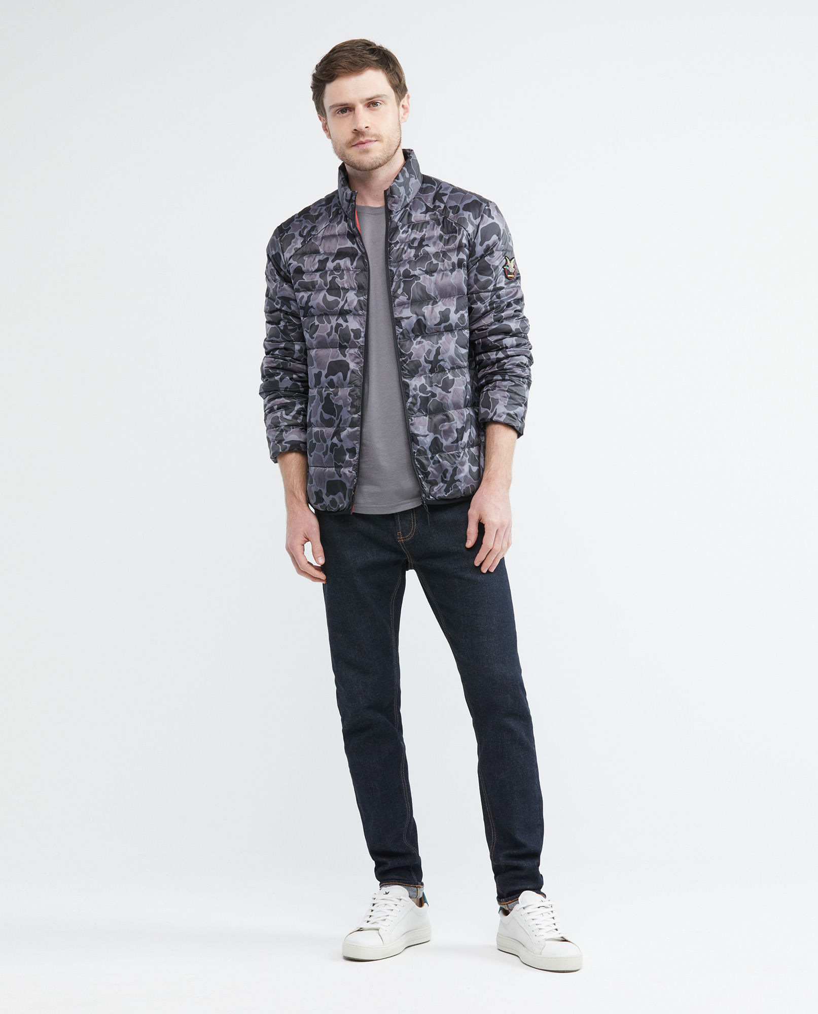 Chaqueta de Hombre, Acolchada TOGS - Estampada