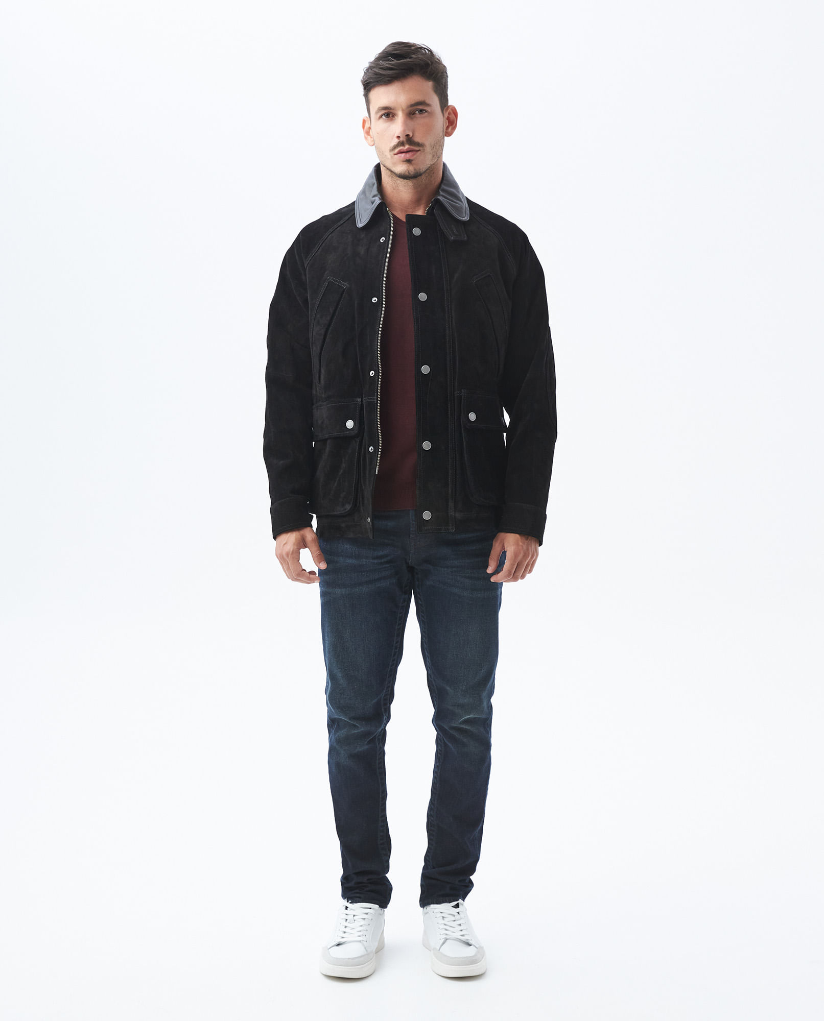 Chaqueta de Cuero para Hombre