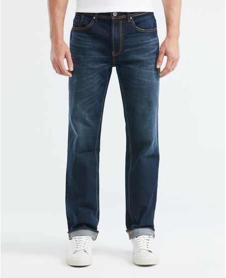 Jean de Hombre, Relaxed, Revenge, Fit Boot Cut - Azul Ultra Oscuro