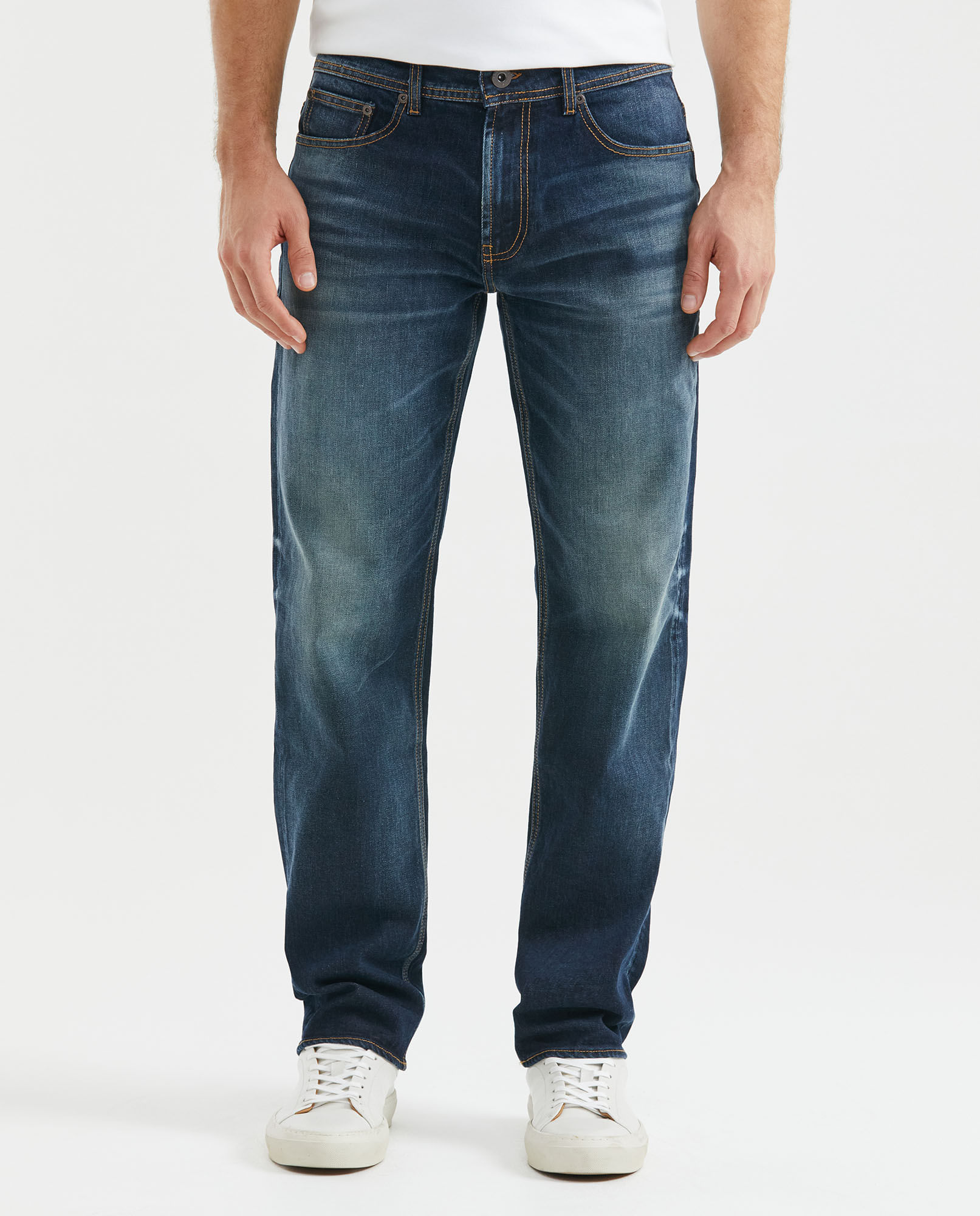Jean de Hombre, Relaxed Fit, Revenge, Boot Cut - Azul Oscuro