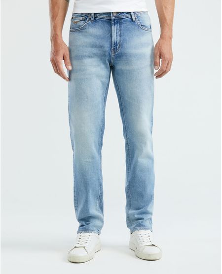 Jean de Hombre Straight Fit, Morrison, Boot Cut- Azul Claro Vintage