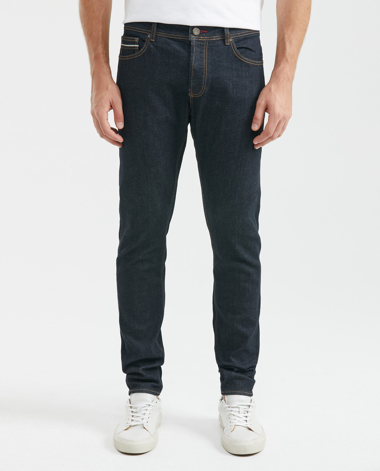 Jean de Hombre Super Slim Fit, Rider, Bota Super Slim - Heritage Azul Ultra Oscuro