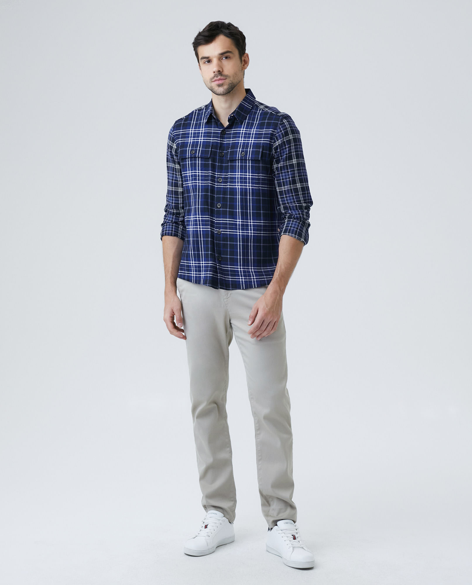 Pantalón de Hombre, Regular Fit Boot Cut - Diseño Básico Casual