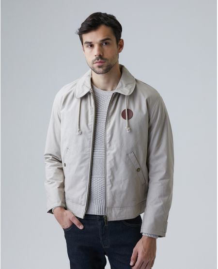 Chaqueta de Hombre, Silueta Recta - Capucha Oculta en Cuello