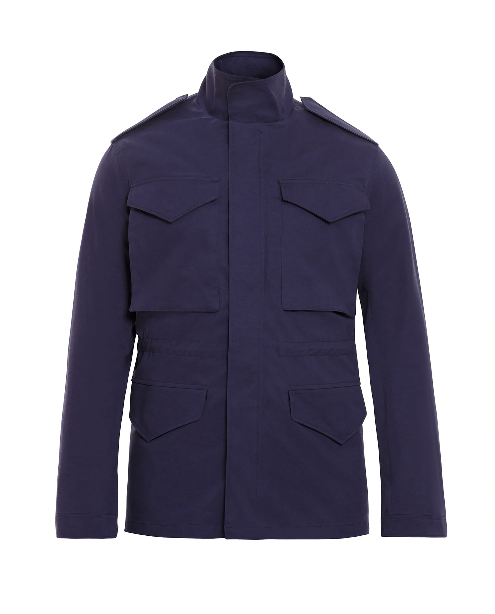 Chaqueta de Hombre, Tipo Parka Militar - Algodón + Elastano