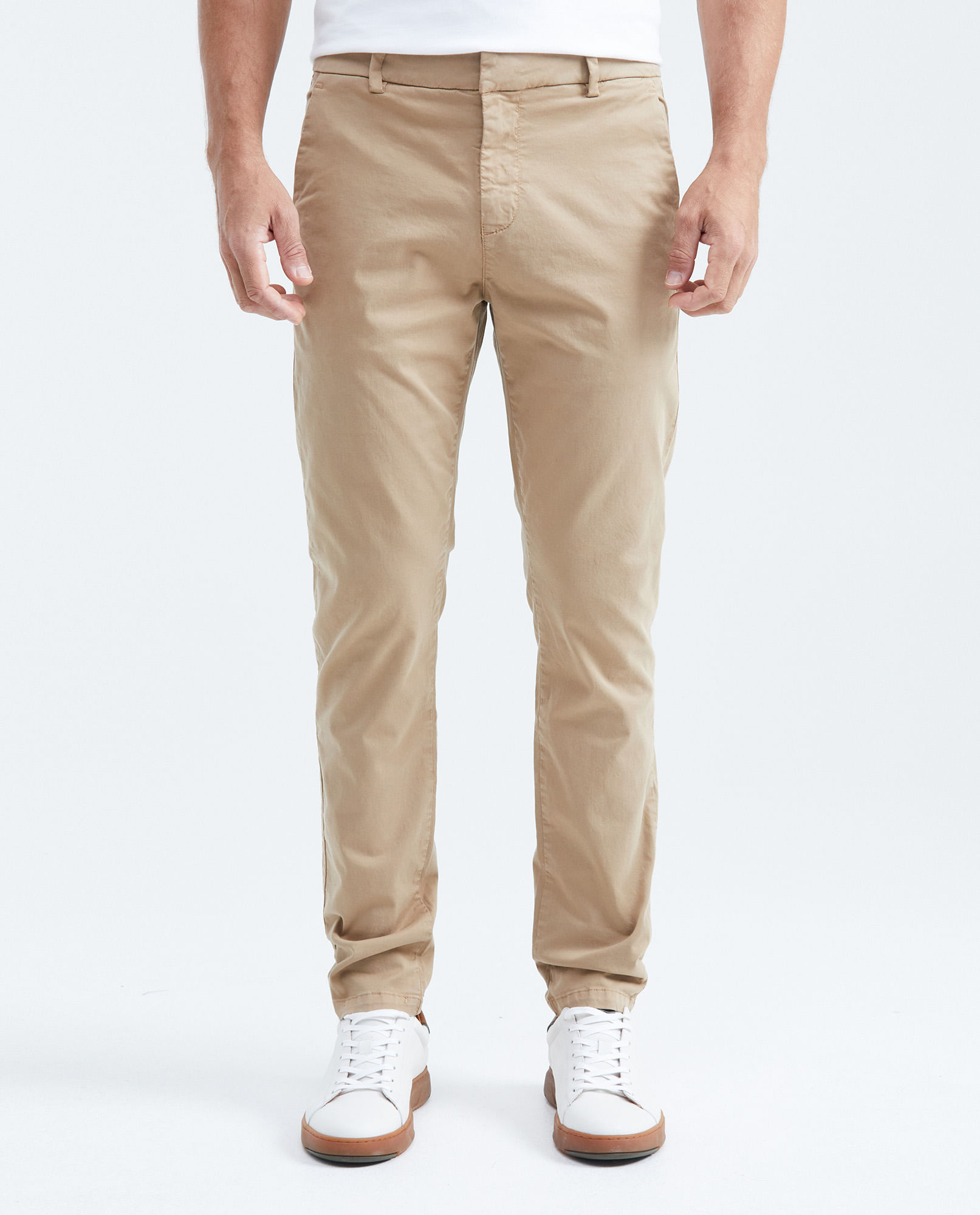 Pantalón Tipo Chino Regular Fit Boot Cut para Hombre