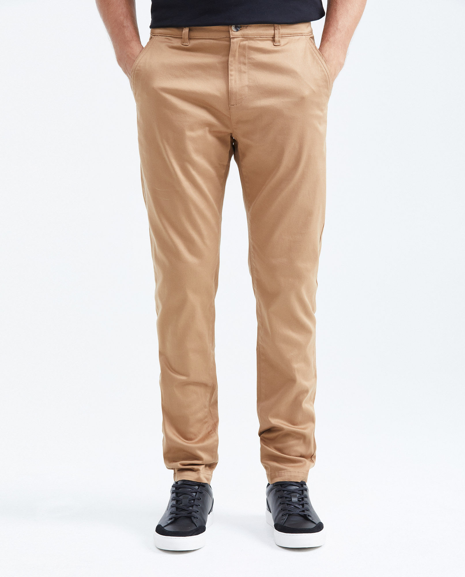 Pantalón Tipo Chino Regular Fit Boot Cut para Hombre