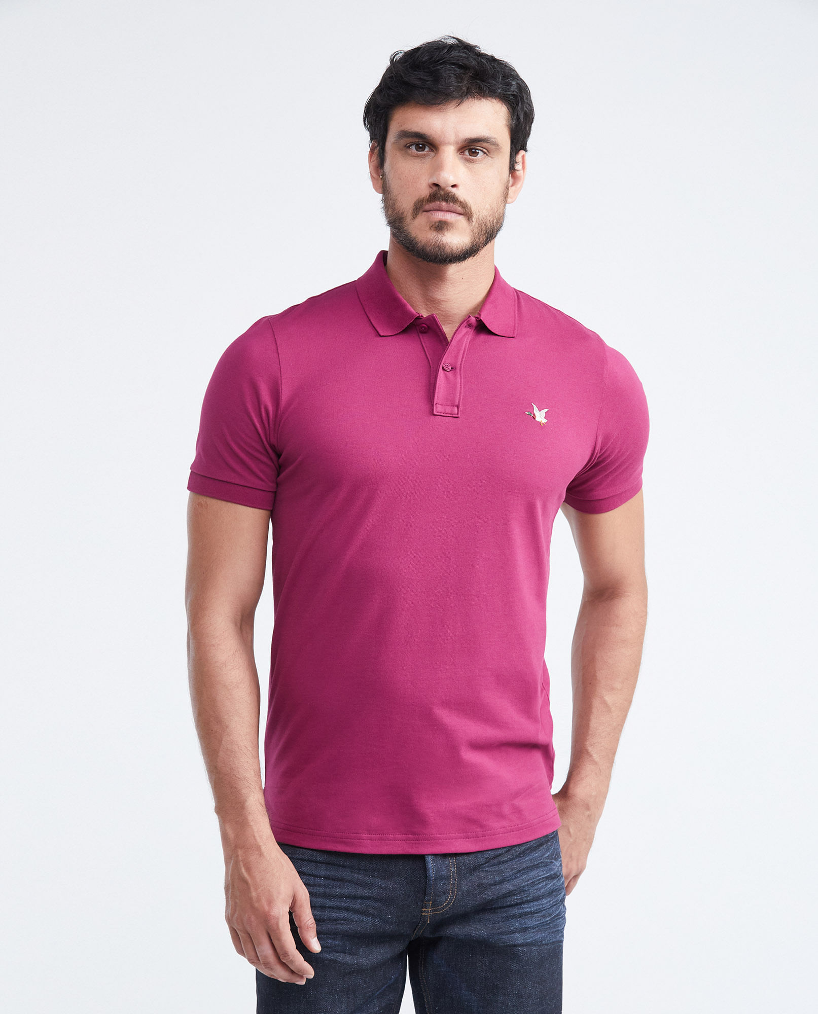 Camiseta Polo Slim Fit para Hombre