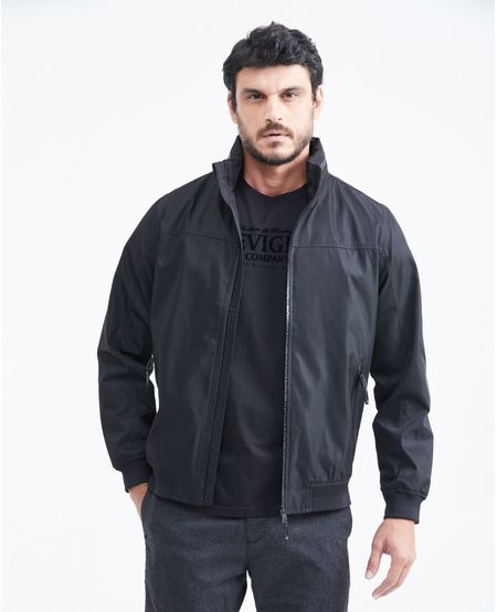 Chaqueta Tipo Bomber con Capucha Oculta para Hombre