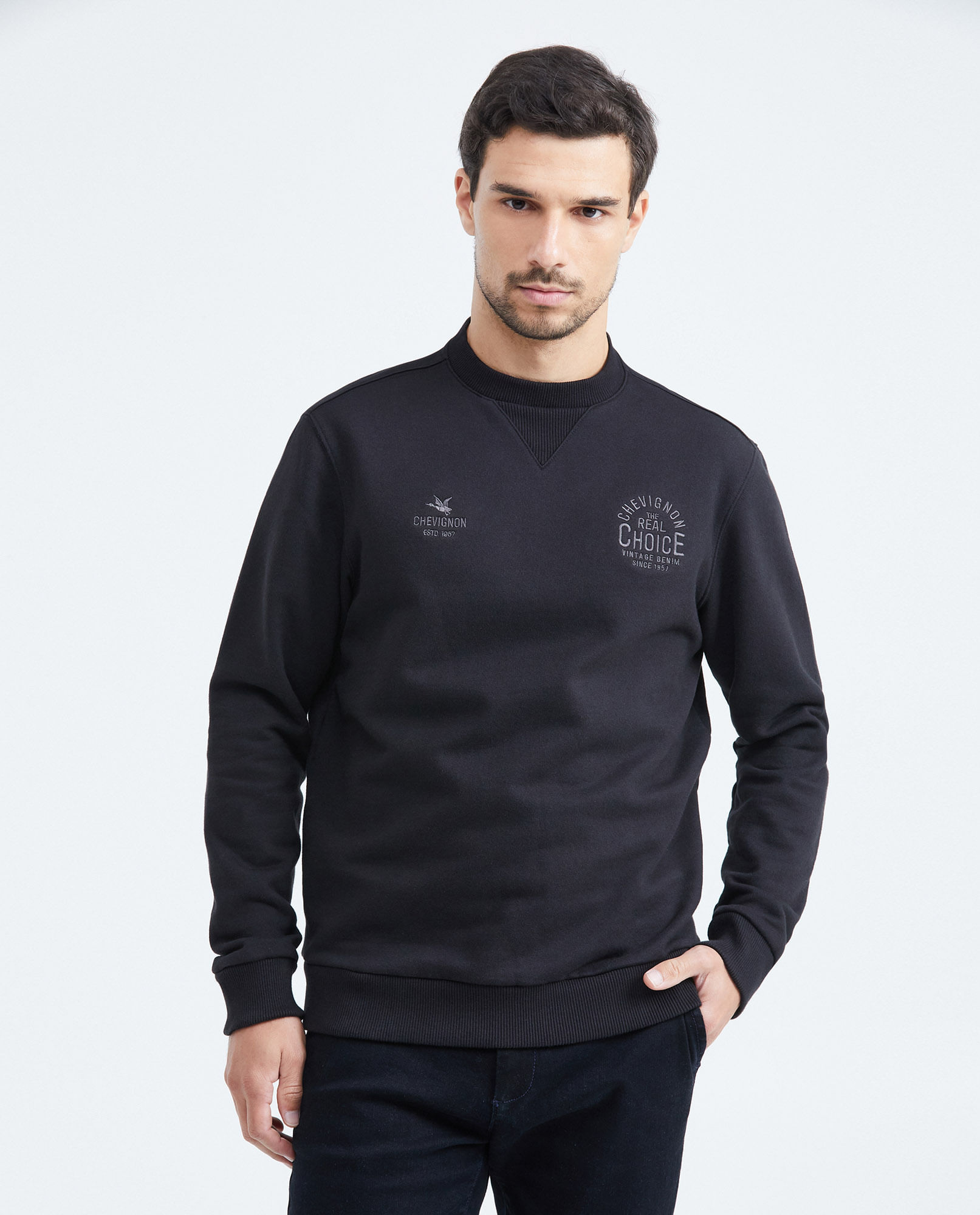 Buzo cerrado con Estampado para Hombre