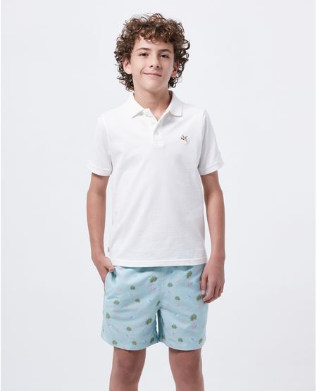 Pantaloneta de Baño Estampada para Niño