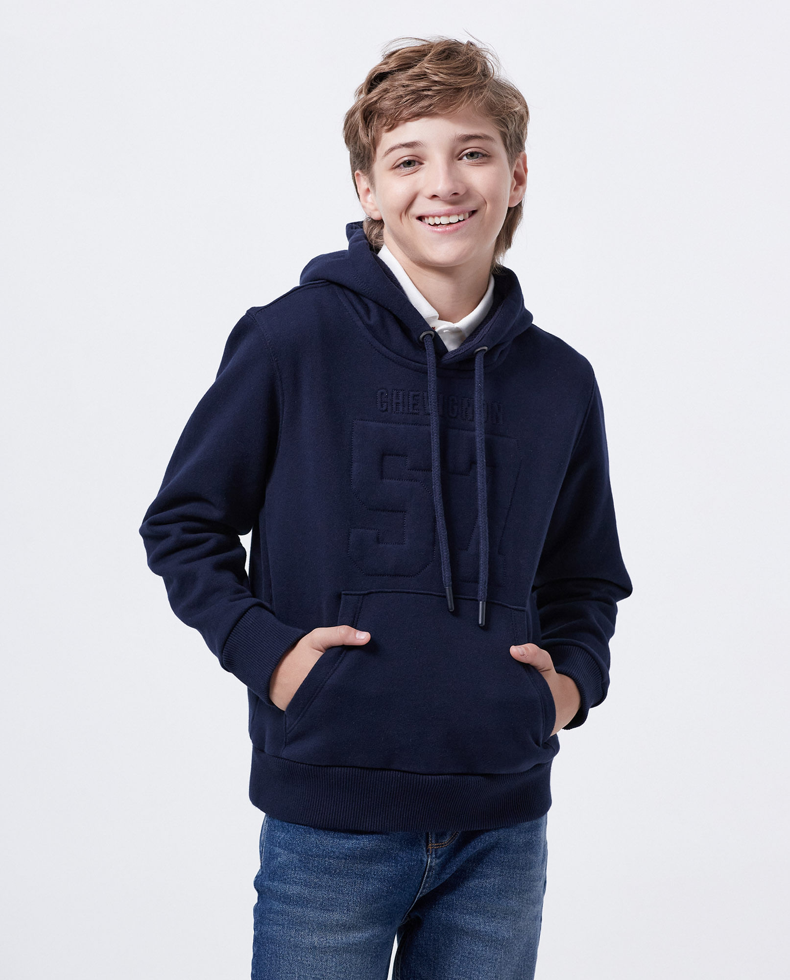 Buzo Estampado con Capucha para Niño