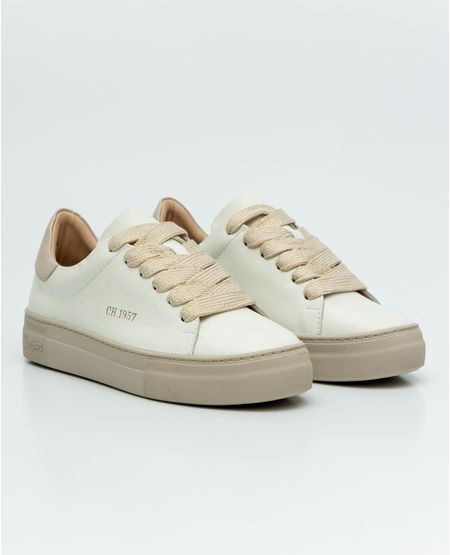 Tenis Casuales en Cuero para Mujer