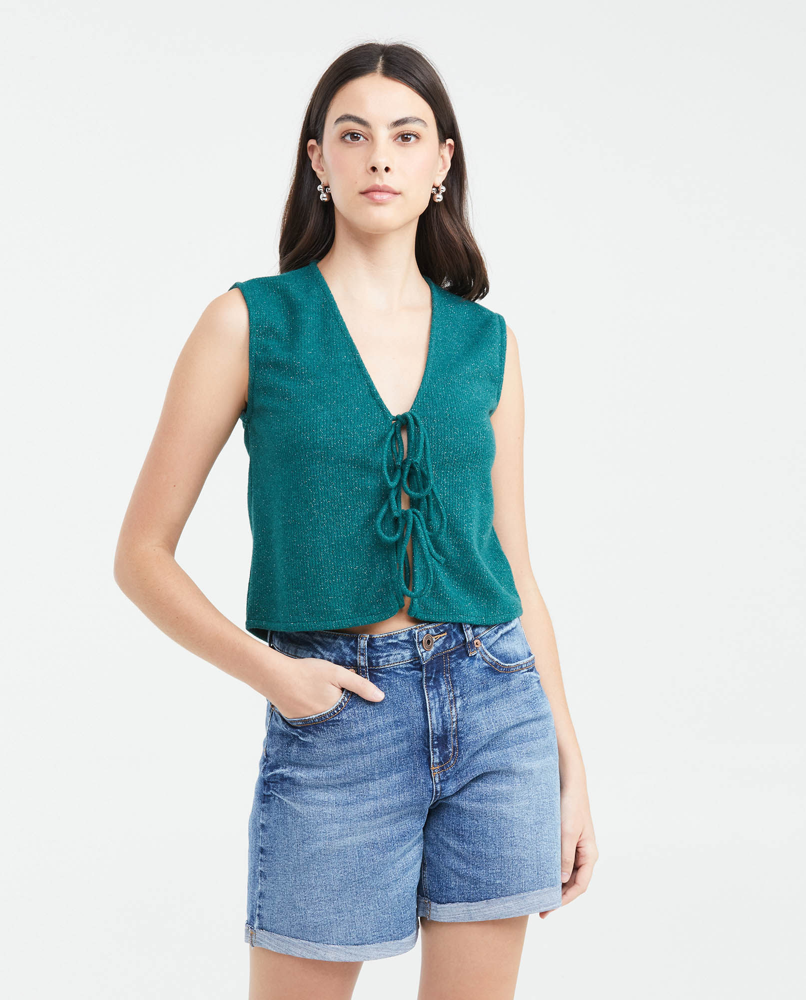 Camiseta Tipo Chaleco para Mujer