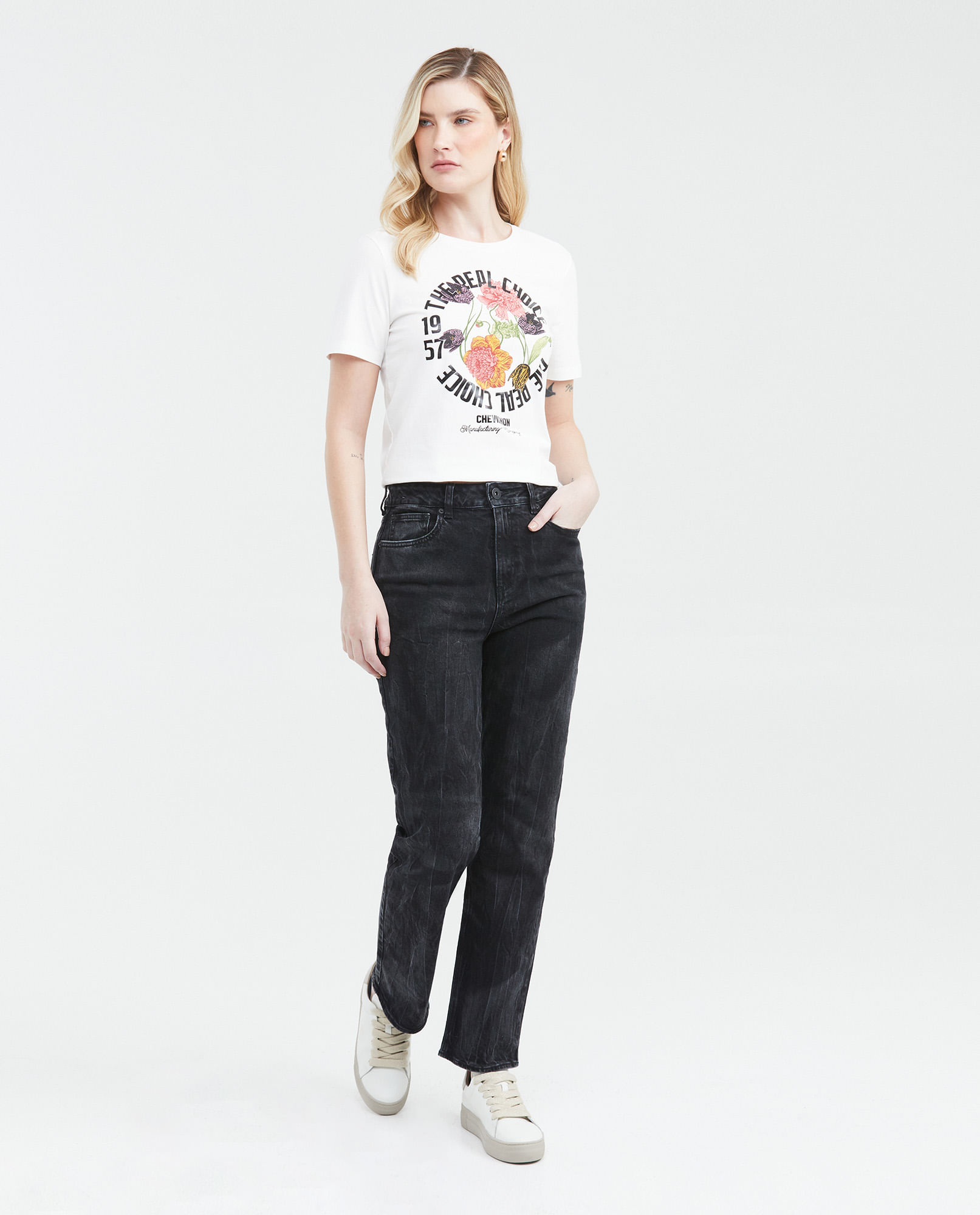 Telier Camiseta Estampada Para Mujer de Chevignon
