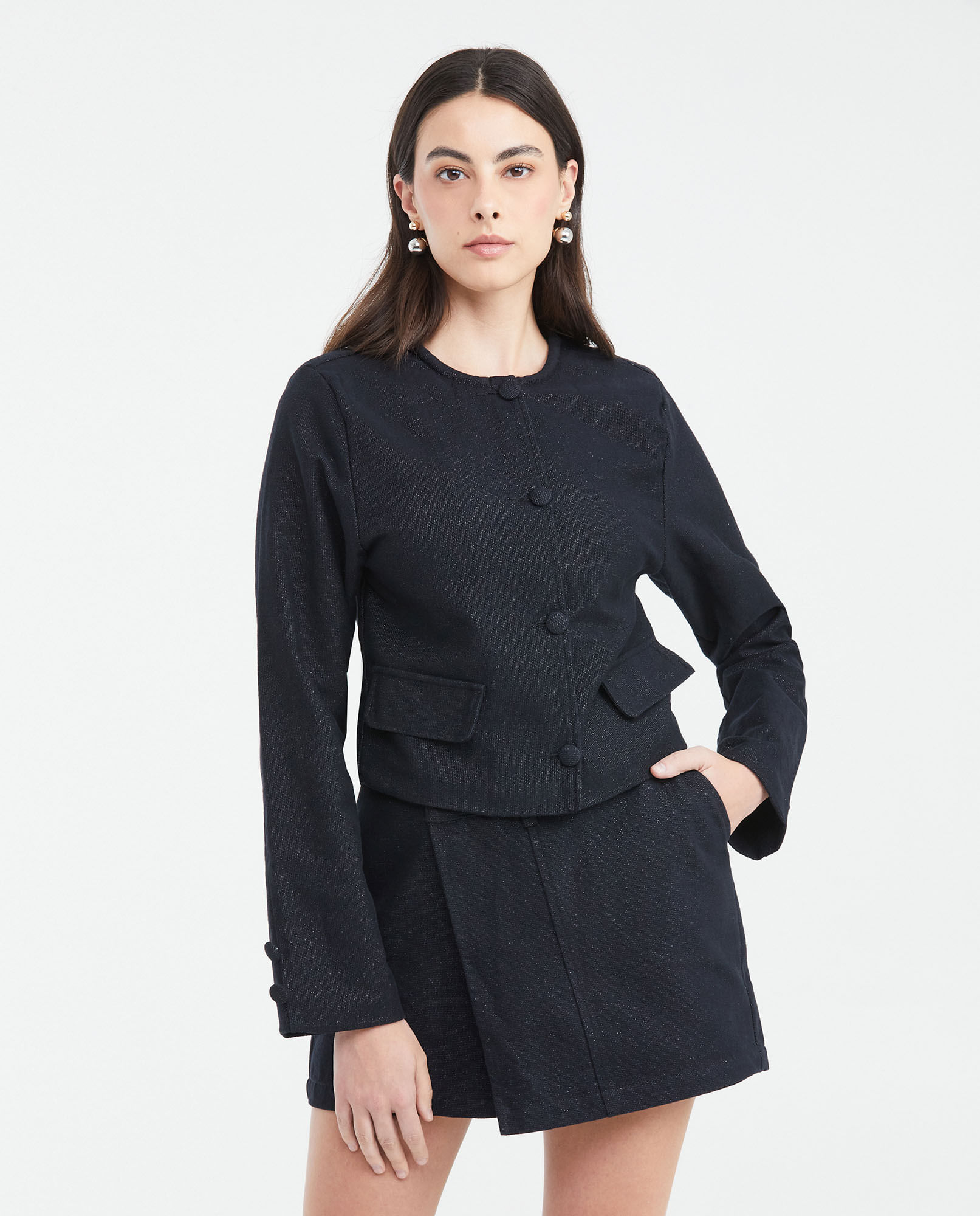 Chaqueta Tipo Chanel para Mujer