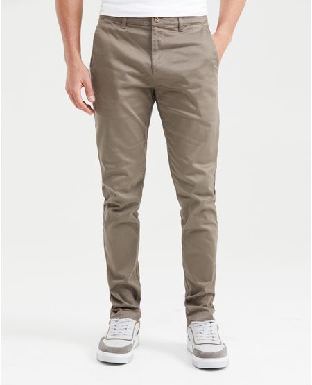Pantalón Tipo Chino Regular Fit Boot Cut para Hombre