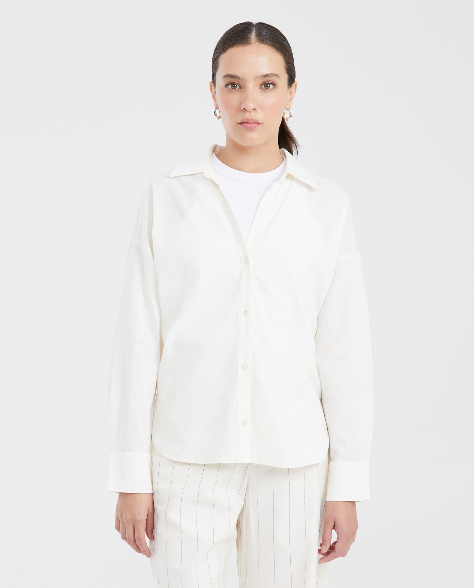 Camisa Silueta Amplia para Mujer