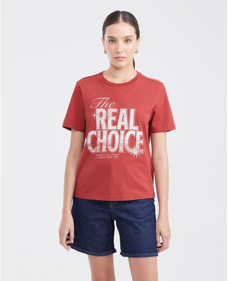 Camiseta Estampada para Mujer
