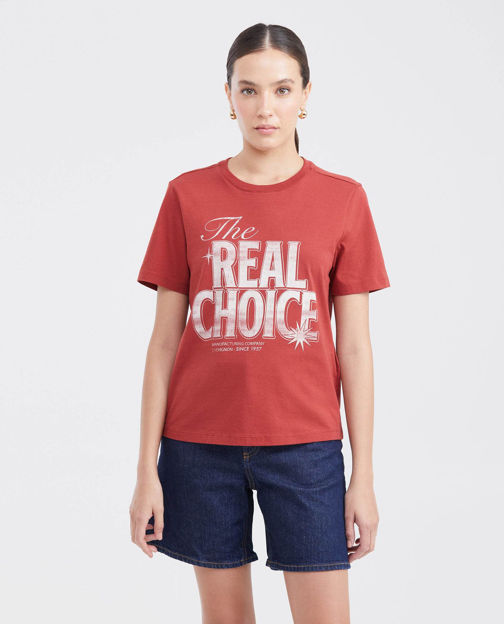 Camiseta Estampada para Mujer