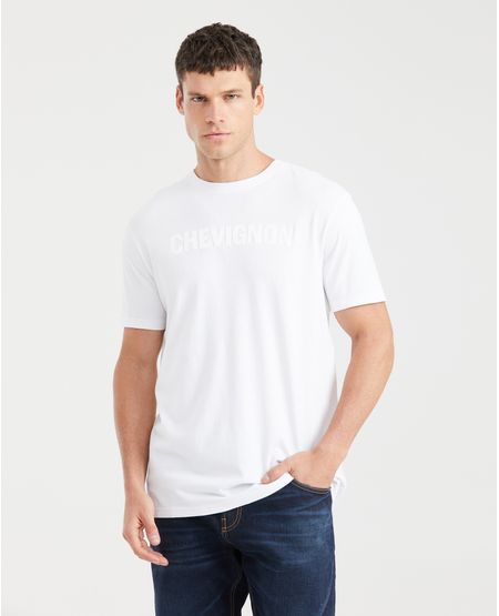 Camiseta Slim Fit Estampada Cuello Redondo para Hombre