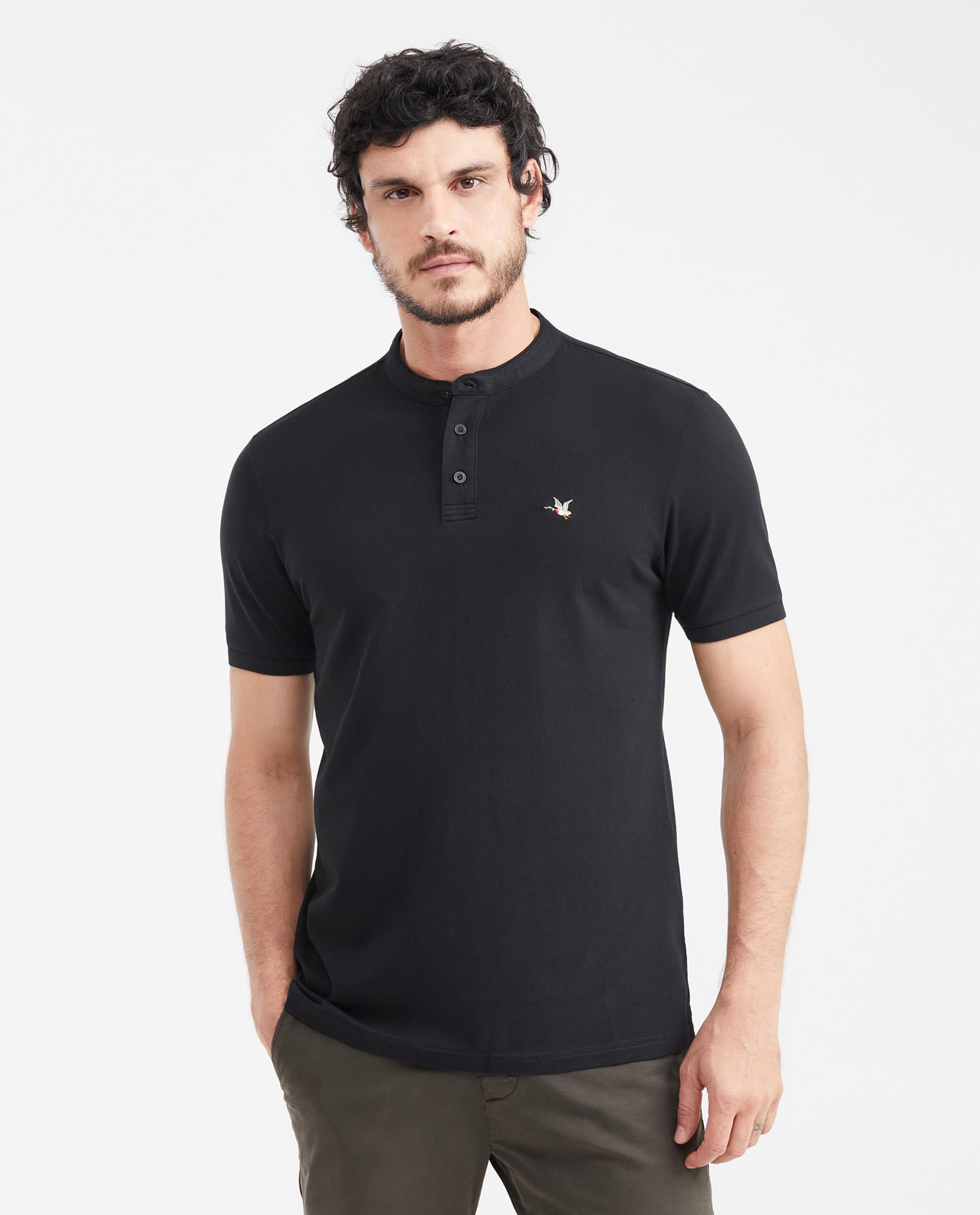 Polo Manga Corta Algodón Masculino