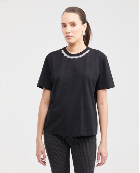 Camiseta Básica Oversize  para Mujer