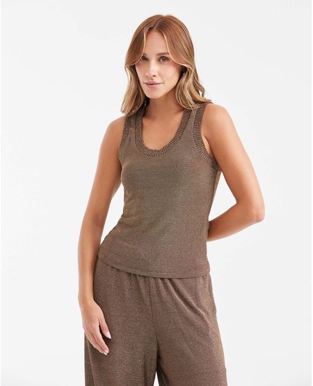 Camiseta Tipo Tank Top para Mujer