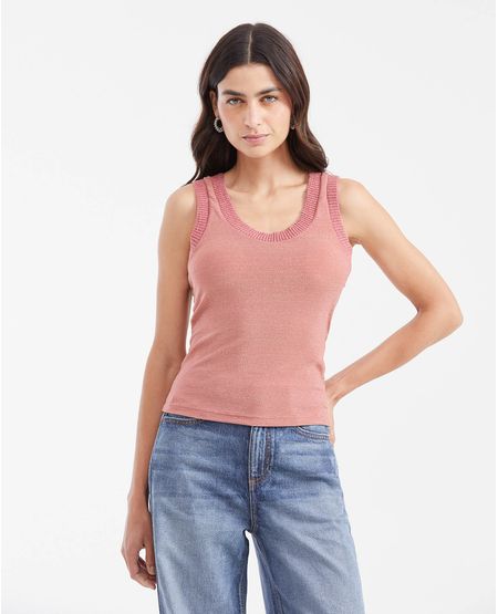 Camiseta Tipo Tank Top para Mujer