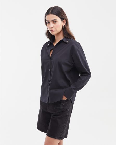 Camisa Silueta Recta para Mujer