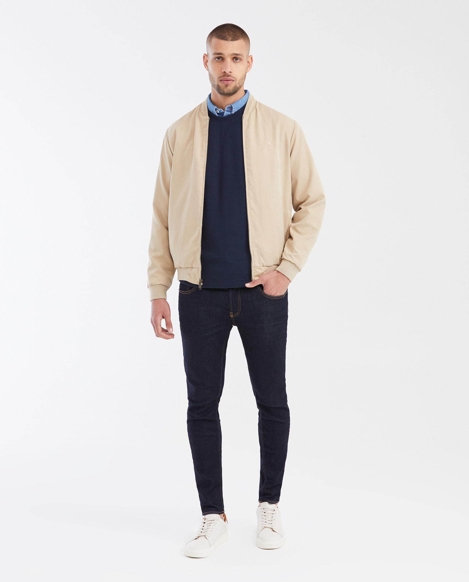 Chaqueta Bomber para Hombre