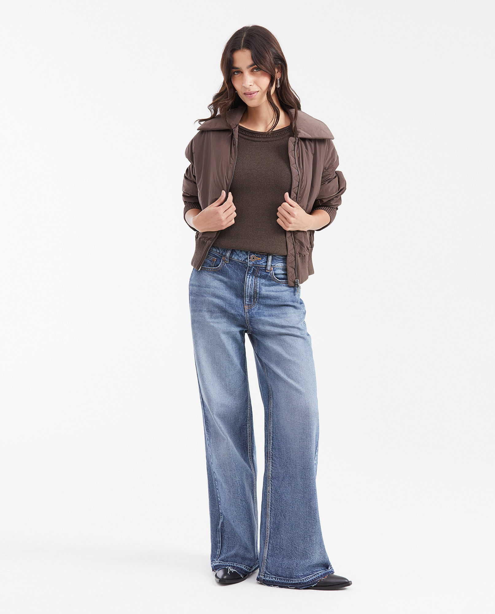 Straight Fit Chaquetas De Jean Para Mujer Chevignon Jean Chevignon