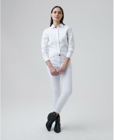 Jean de Mujer High Rise Pulse Blanco